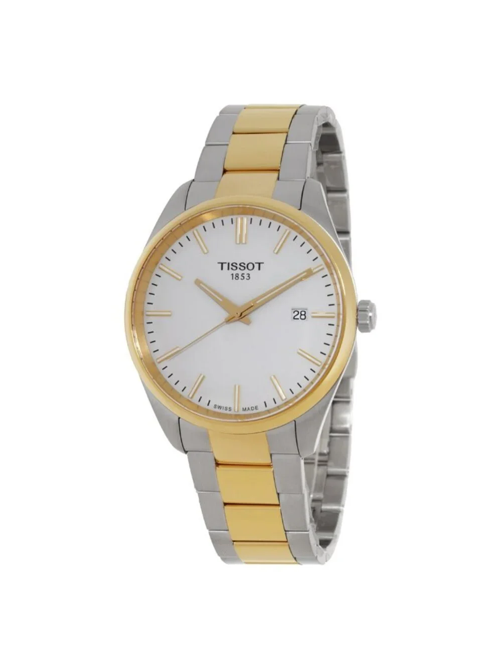 NWT Tissot PR 100 Quartz White Dial Men's Watch